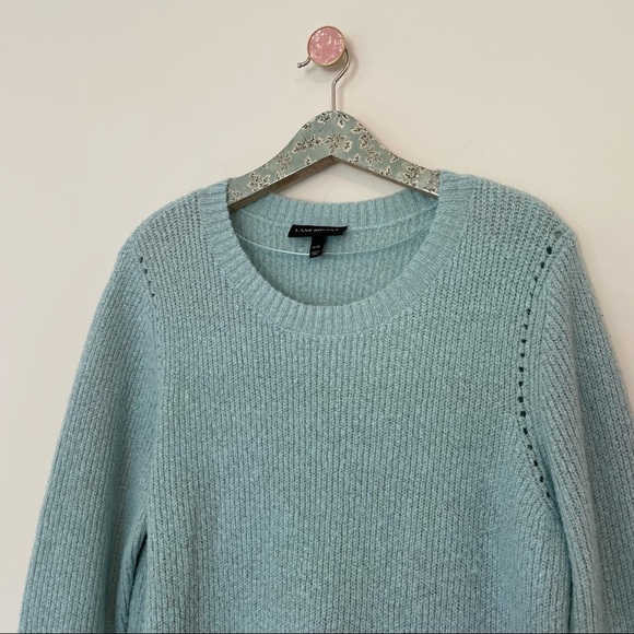 Lane Bryant Blue Scallop Hem Sweater - Picture 7 of 7